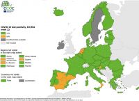 Χάρτης ECDC: Η Ελλάδα παραμένει πράσινη στο δείκτη Χάρτης ECDC: Η Ελλάδα παραμένει πράσινη στο δείκτη