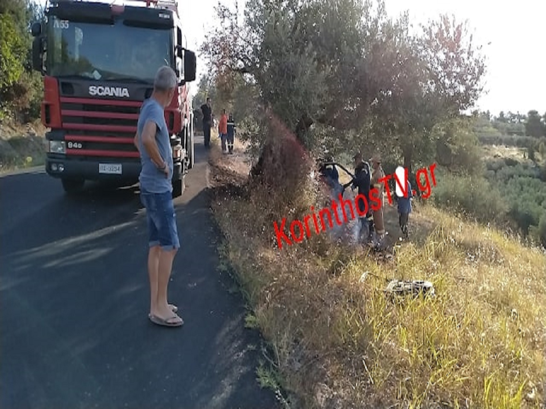Κόρινθος: Ιερέας απανθρακώθηκε στο αυτοκίνητό του