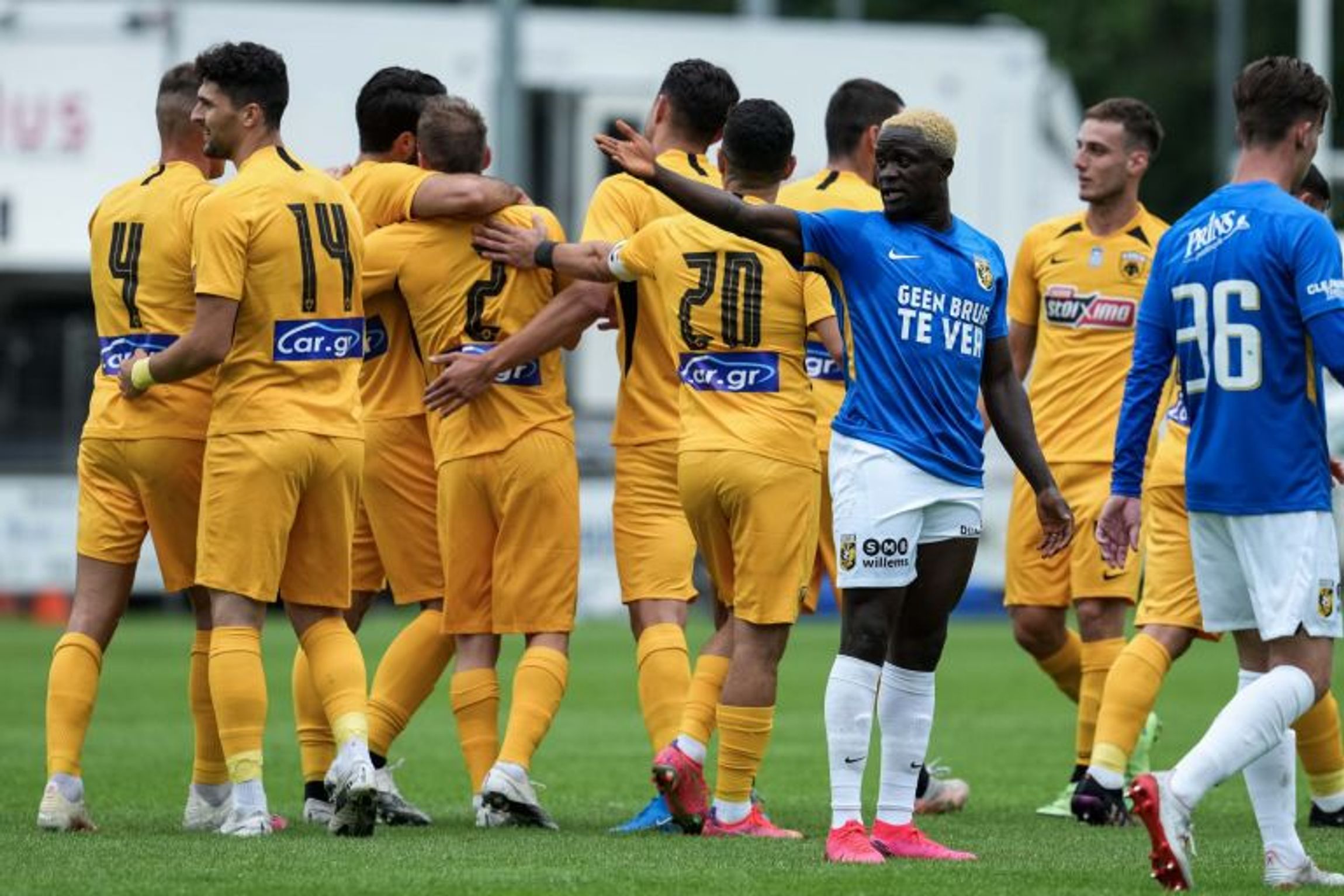 AEK Αντβέρπ 2-0: Βελτίωση της αγωνιστικής εικόνας
