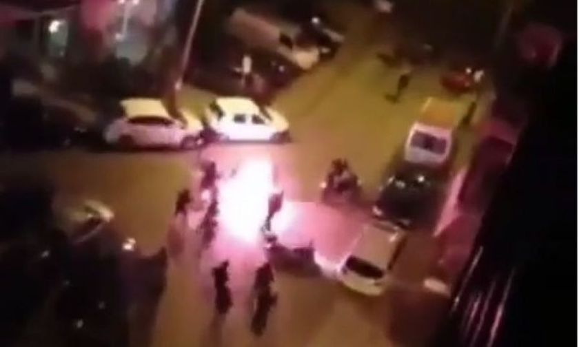 Άγρια επεισόδια μεταξύ οπαδών Άρη και ΠΑΟΚ
