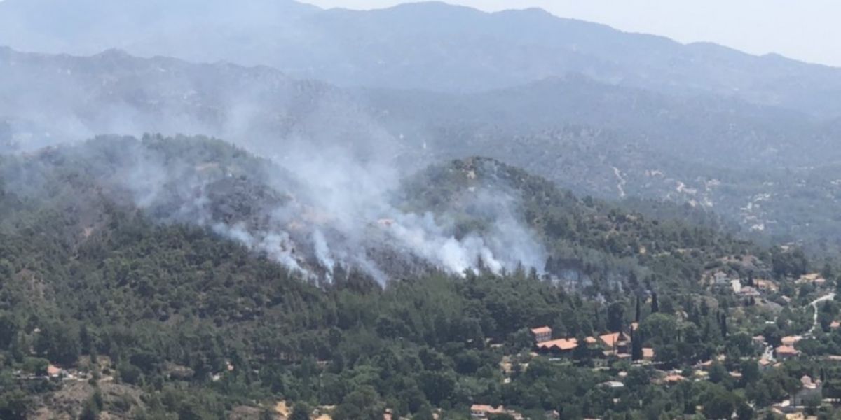 Φωτιά στην Κύπρο: Καίγεται ξανά η Λεμεσός