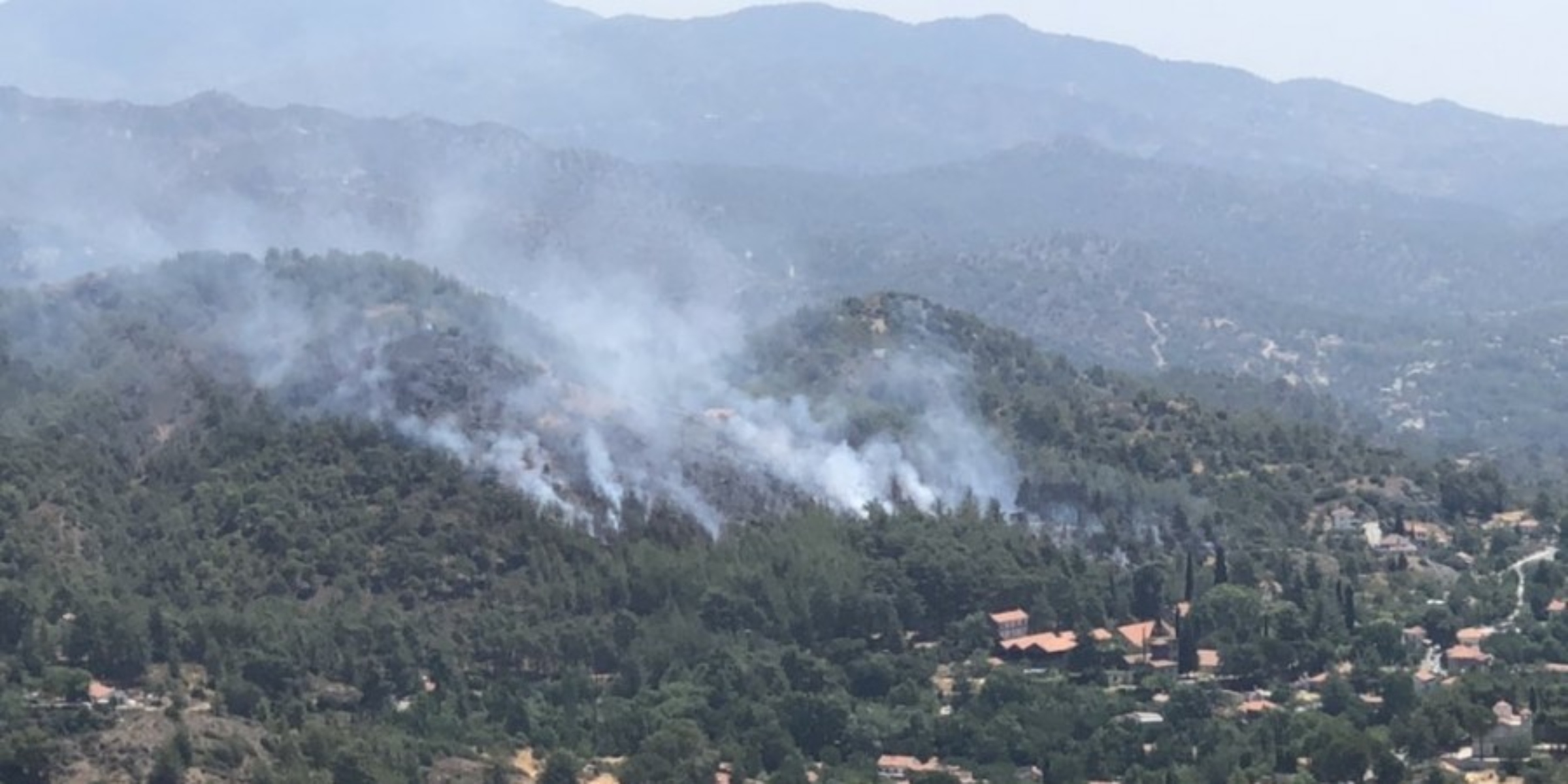 Φωτιά στην Κύπρο: Καίγεται ξανά η Λεμεσός