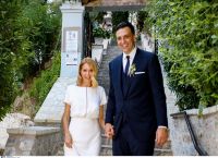 Κικίλιας – Μπαλατσινού: Βάφτισαν το γιο τους στην Πάτμο