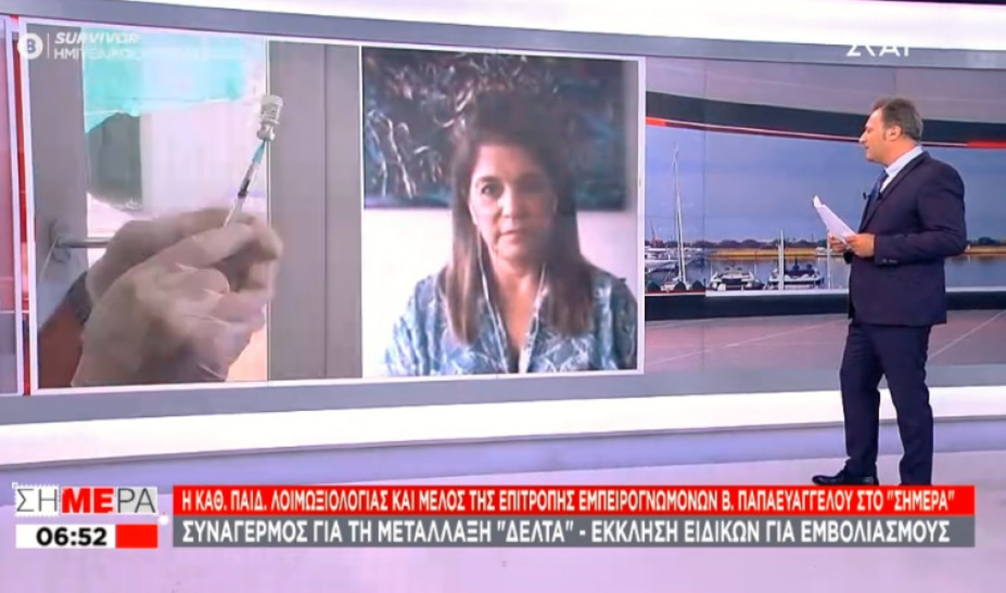Παπαευαγγέλου: Προς άμεσο εμβολιασμό των παιδιών από 15 έως 17 ετών