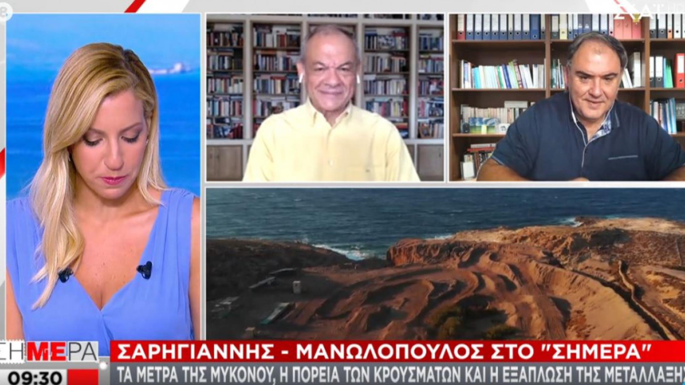 Σαρηγιάννης: Επιβράδυνση της αυξητικής πορείας των κρουσμάτων