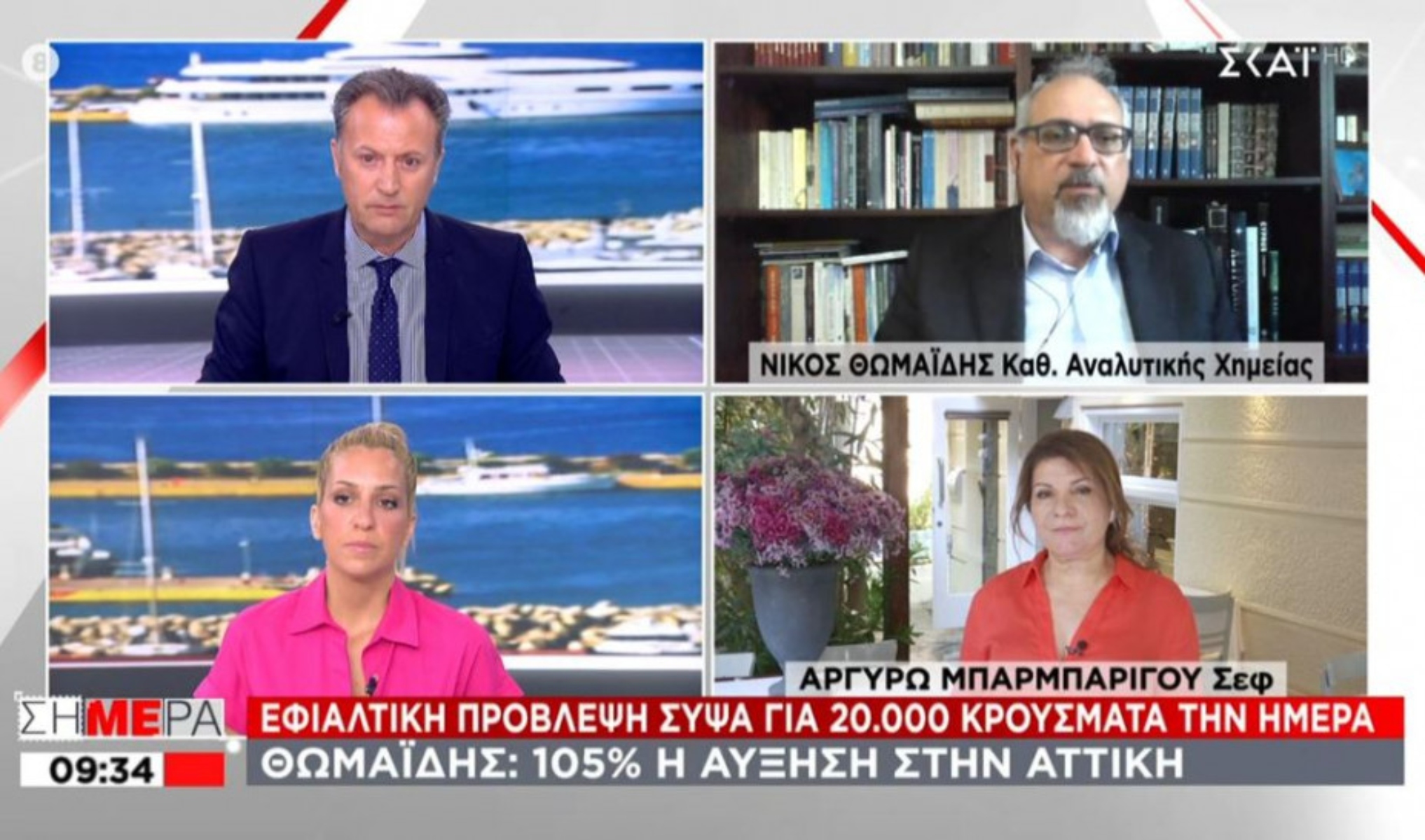 Θωμαΐδης: Φτάσαμε 3.000 κρούσματα πολύ πιο νωρίς απ’ ότι περιμέναμε
