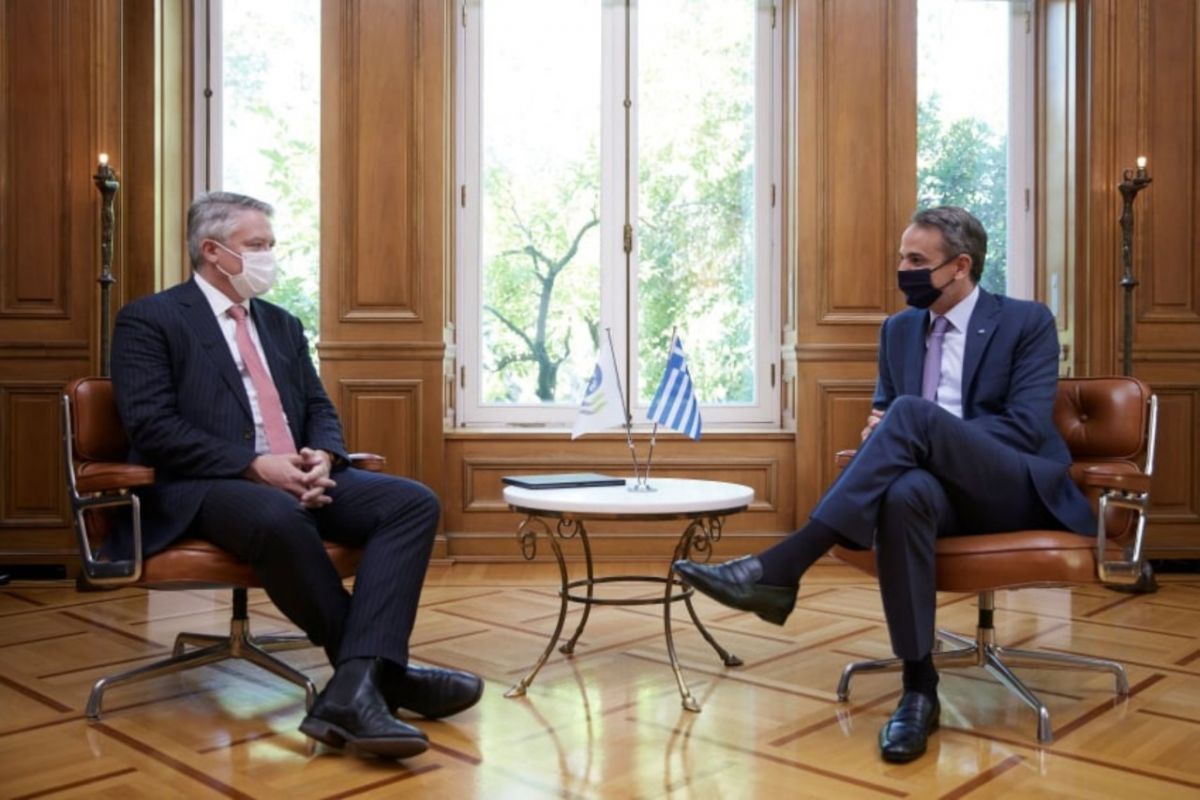 Μητσοτάκης με Κόρμαν: «Η ανάκαμψη να περιορίσει την ανισότητα»