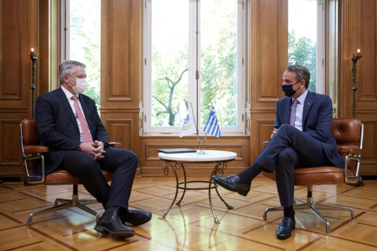 Μητσοτάκης με Κόρμαν: «Η ανάκαμψη να περιορίσει την ανισότητα»