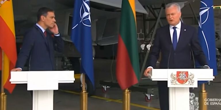 ΝΑΤΟ Λιθουανία: Επεισοδιακή συνέντευξη Τύπου