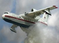 Φωτιά στη Ρόδο: Στη μάχη και το θηριώδες ρωσικό Beriev-200