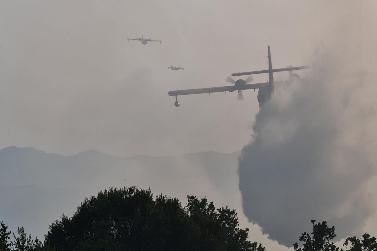 Φωτιά Γορτυνία: Eντολή εκκένωσης για το χωριό Καλλιάνι