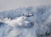 Φωτιά στην Αρχαία Ολυμπία δυο μέτωπα