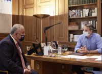 Κυριάκος Μητσοτάκης: Συναντήθηκε με τον Πρόεδρο της Κεντρικής  Ένωσης Επιμελητηρίων Ελλάδας