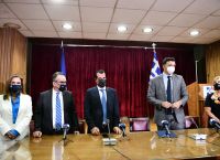 Ανασχηματισμός κυβέρνησης: Η τελετή παράδοσης – παραλαβής στο Υπουργείο Υγείας