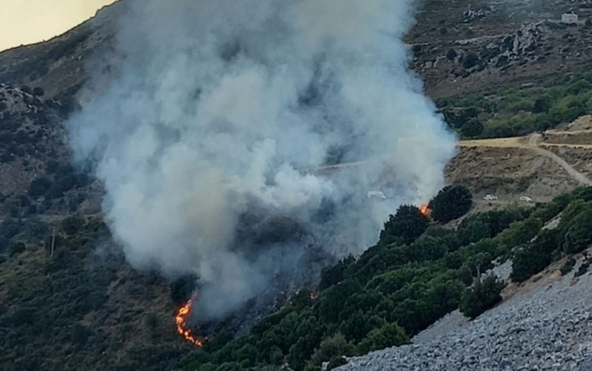 Κρήτη: Φωτιά στο Λασίθι προς Κερά