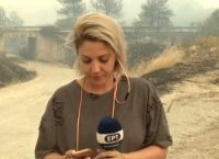 Φωτιά Εύβοια: Δημοσιογράφος δακρύζει στον αέρα για την καταστροφή