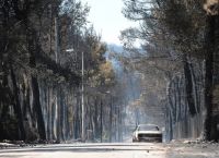 Φωτιά στην Αττική: Το μέγεθος της καταστροφής σε εικόνες