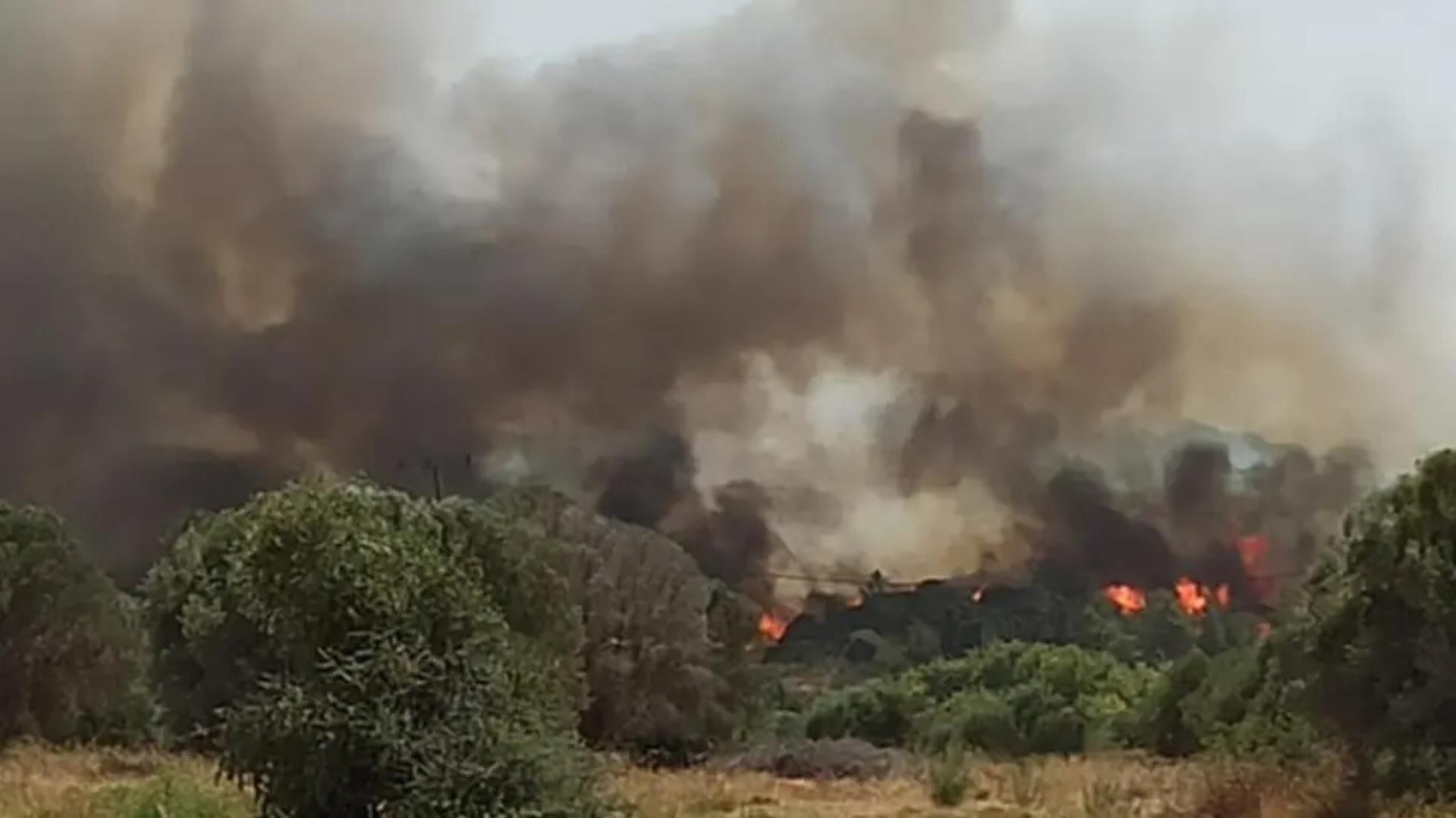 Φωτιά στην Ηλεία: Εκκενώνονται άλλες τρεις κοινότητες