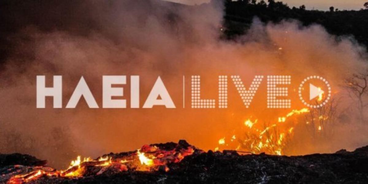 Φωτιά στην Ηλεία: Nέα πυρκαγιά στην περιοχή Κορυφή