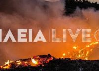 Φωτιά στην Ηλεία: Nέα πυρκαγιά στην περιοχή Κορυφή