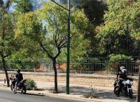 Πεδίον του Άρεως φωτιά: Συνελήφθη γυναίκα για απόπειρα εμπρησμού