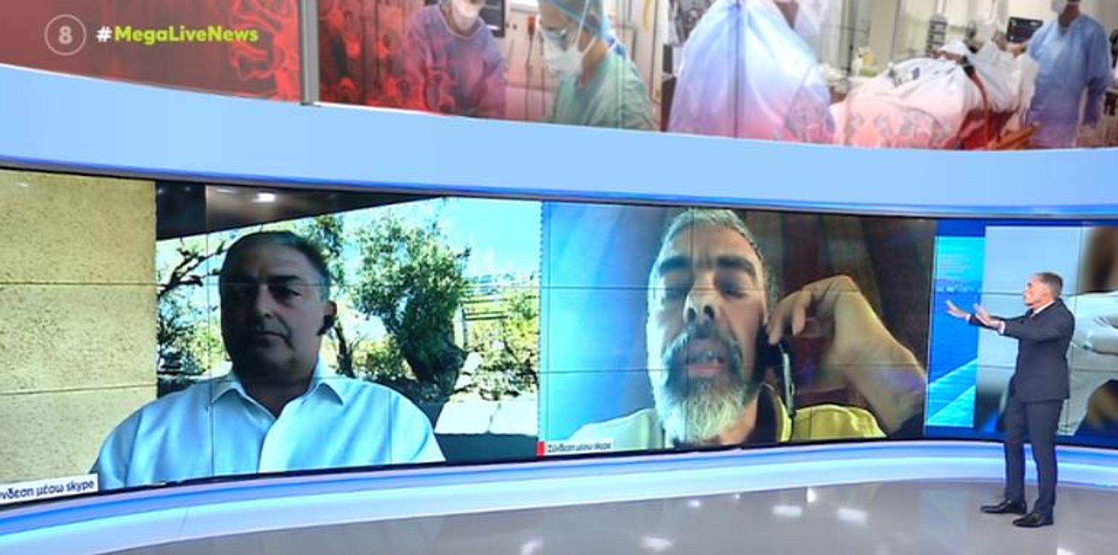 Ένταση στον τηλεοπτικό αέρα του MEGA για το εμβόλιο: “Είσαι γελοίος, είσαι ηλίθιος”