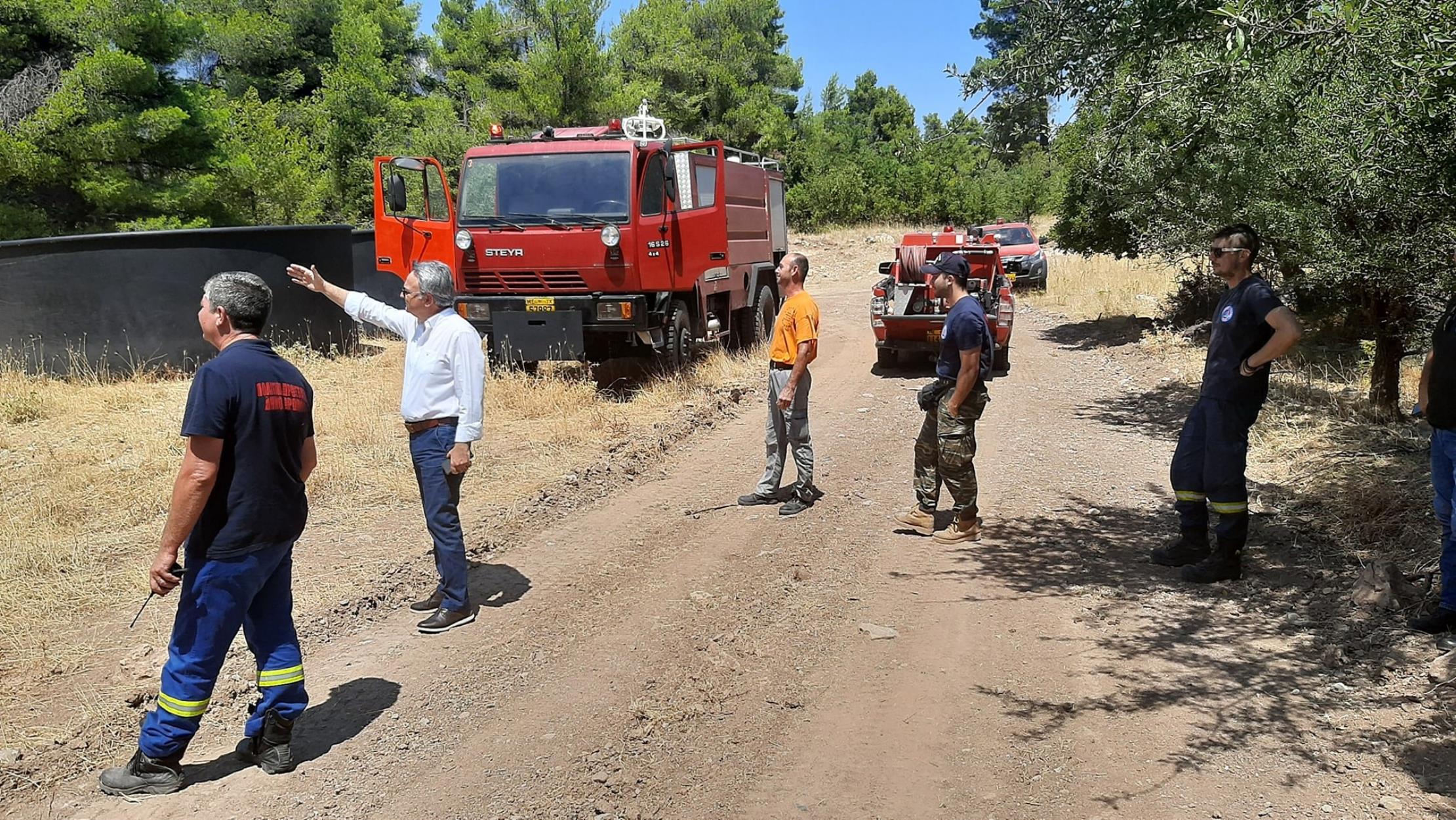 Φωτιά στον Ωρωπό: Ολοκληρώθηκε η κατάσβεση