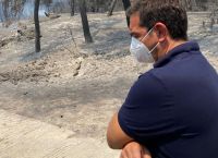Τσίπρας: Να κηρυχθούν αναδασωτέες οι καμένες εκτάσεις