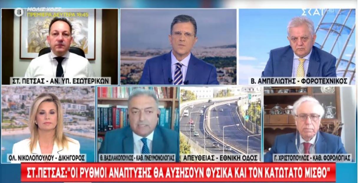 Στέλιος Πέτσας: «Η πρότασή μας είναι ξεκάθαρα λιγότεροι φόροι»
