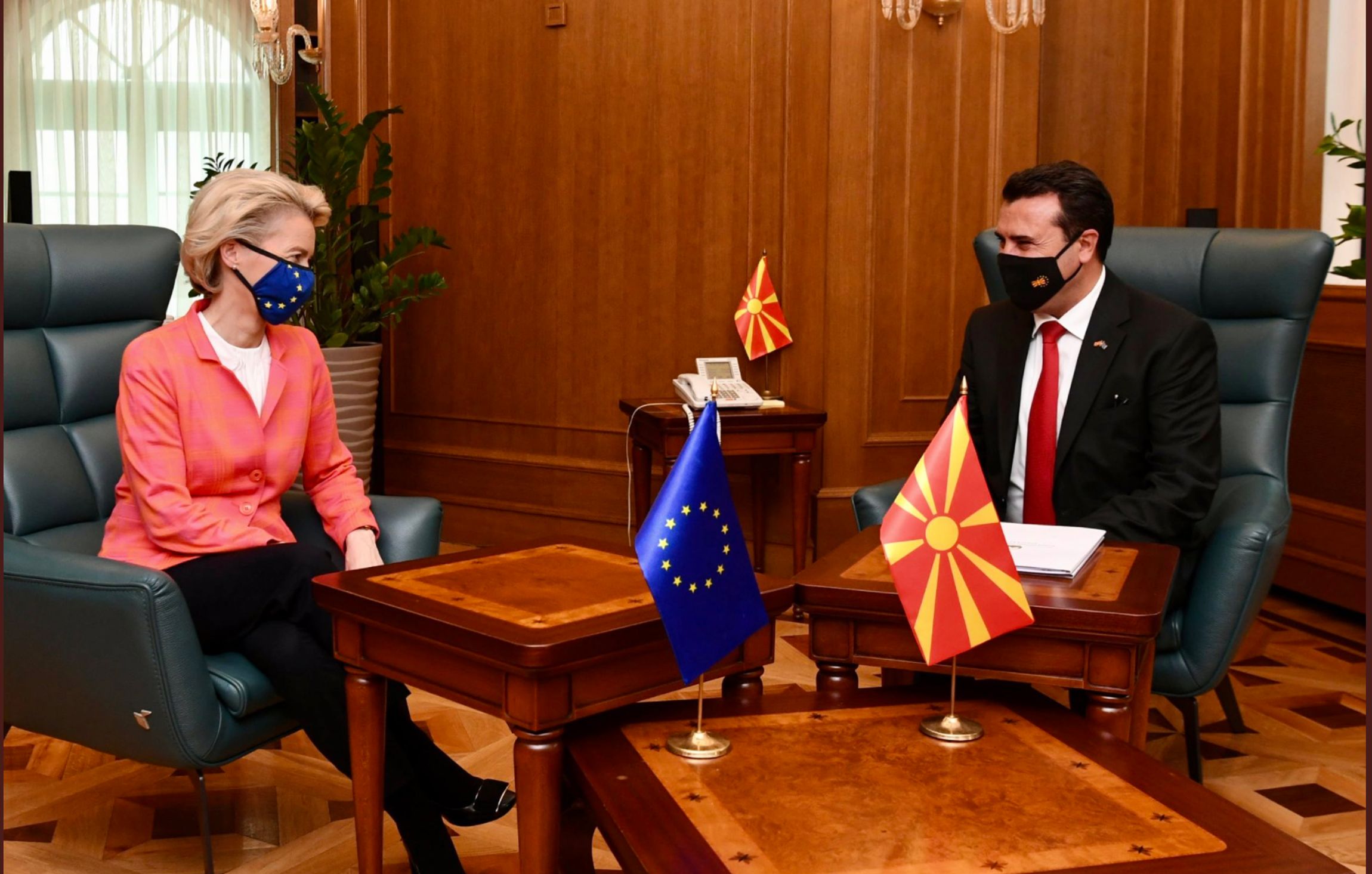 Φον ντερ Λάιεν: Ναι στην έναρξη των ενταξιακών διαπραγματεύσεων της Βόρειας Μακεδονίας