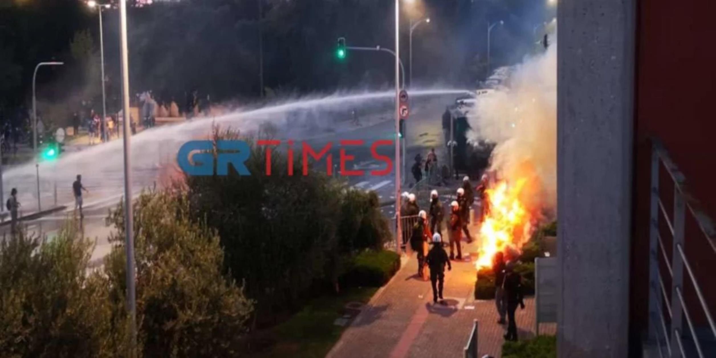 ΔΕΘ: Χημικά και ένταση στο κέντρο της Θεσσαλονίκης