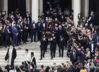 Μίκης Θεοδωράκης: Ολοκληρώθηκε η τελετή αποχαιρετισμού του