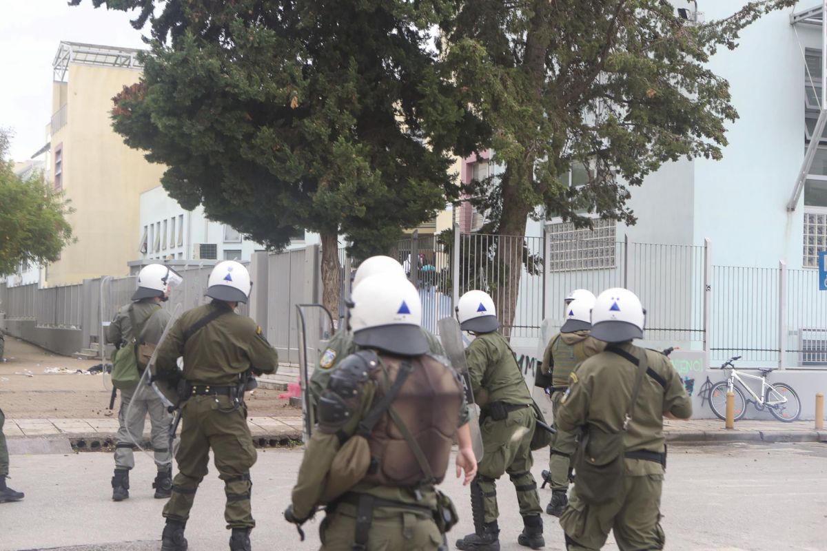 Θεσσαλονίκη: 38 προσαγωγές για τα επεισόδια στο ΕΠΑΛ Ευόσμου