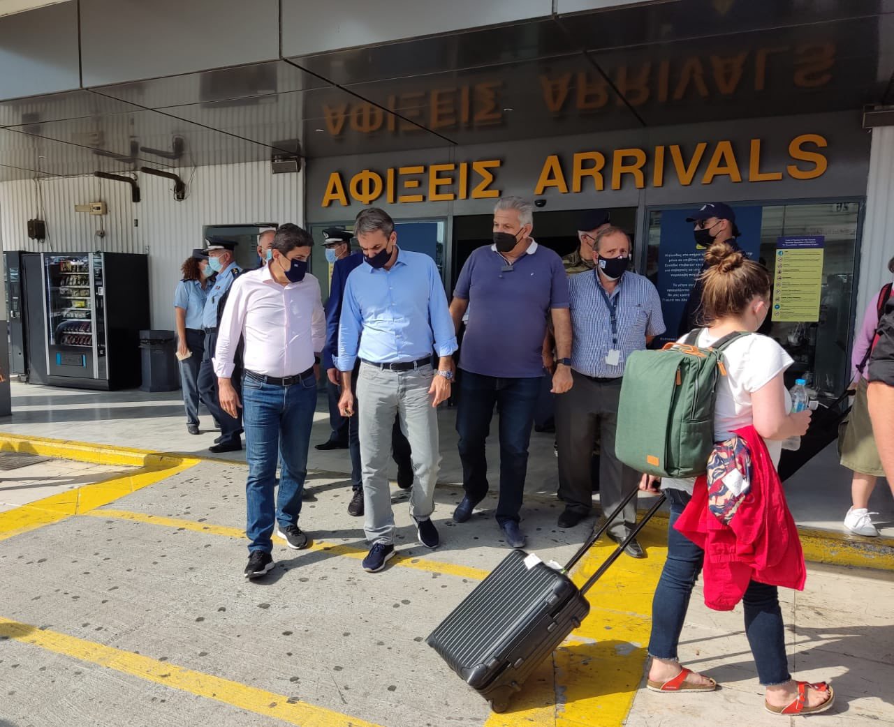 Μητσοτάκης στην Κρήτη: Στις σεισμόπληκτες περιοχές ο πρωθυπουργός