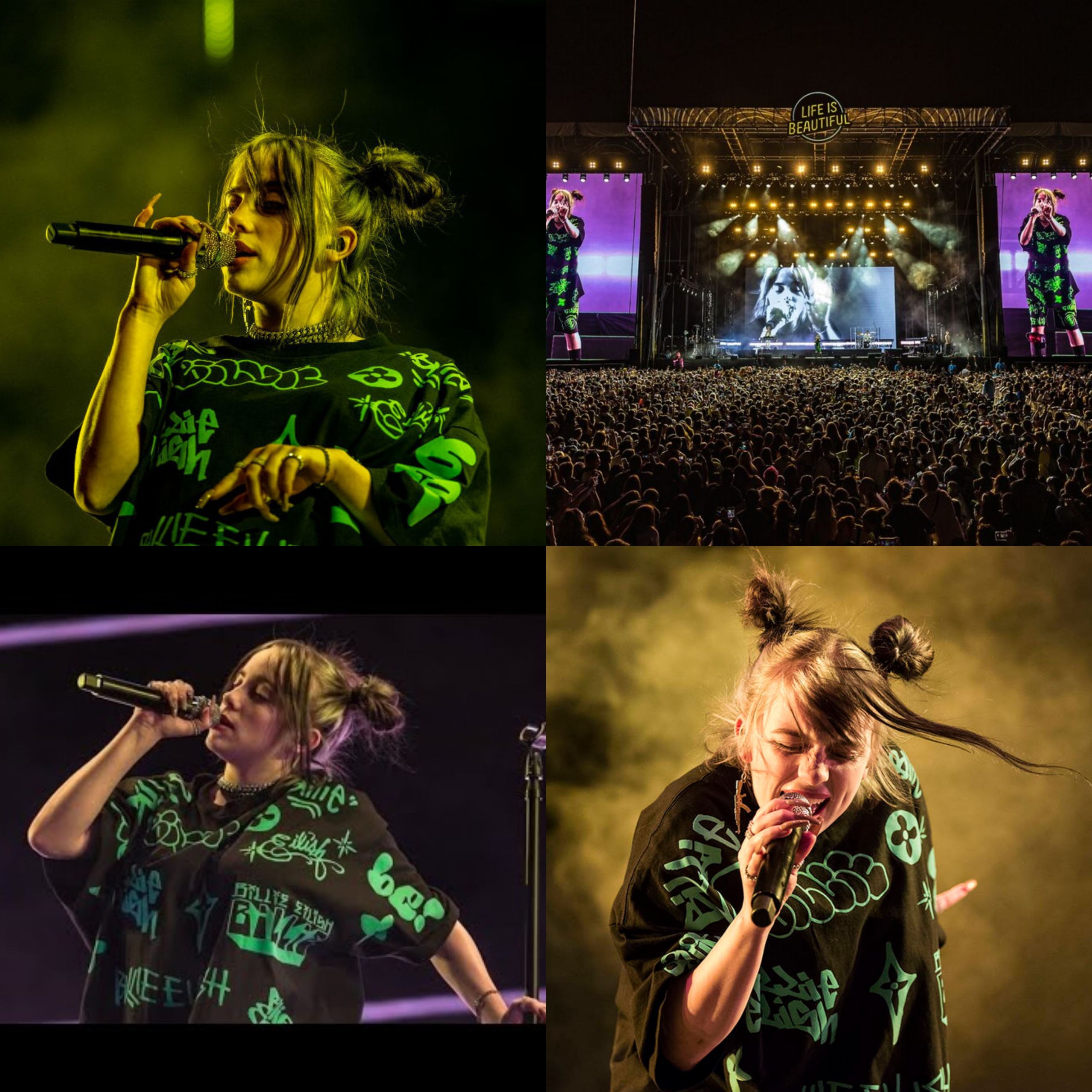 Billie Eilish: Παρουσίασε τα νέα της τραγούδια σε μια μεγάλη συναυλία