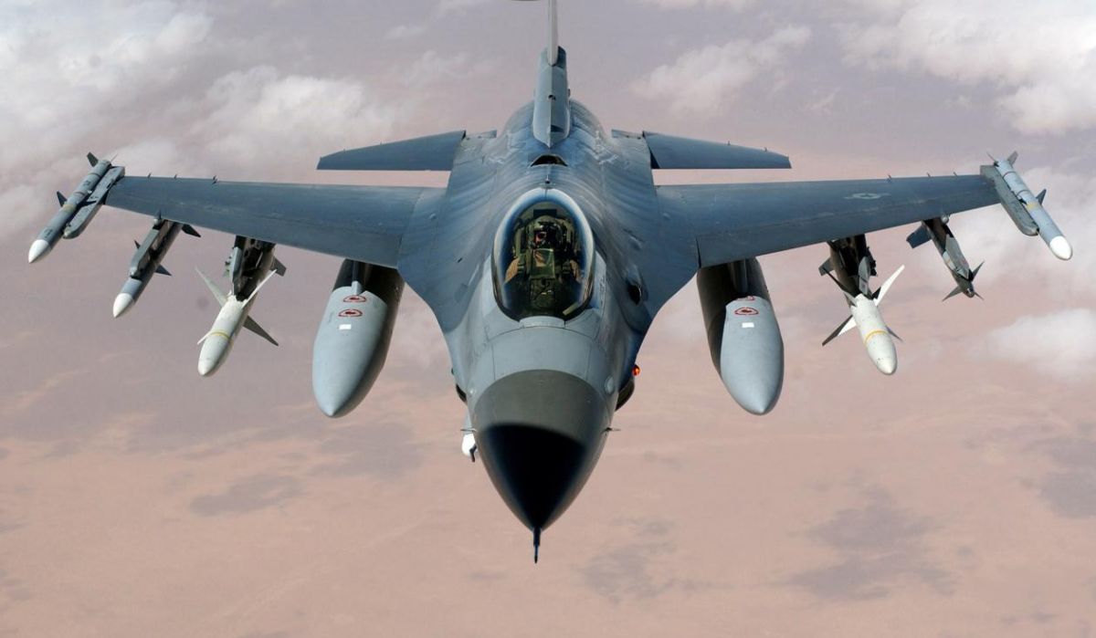 Πτώση μαχητικού F-16 στην Ανδραβίδα