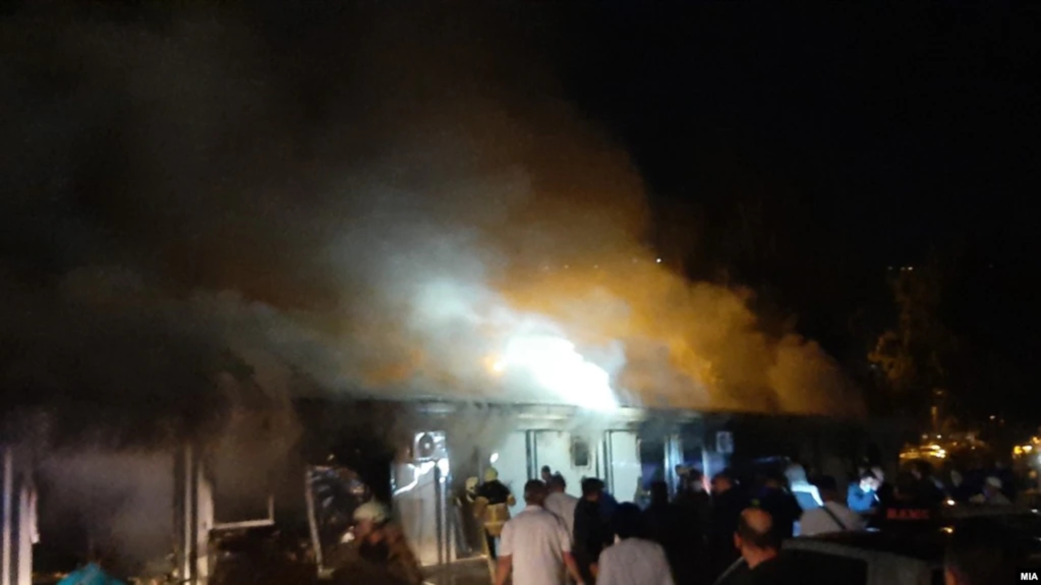 Βόρεια Μακεδονία: Τουλάχιστον 10 νεκροί από πυρκαγιά σε μονάδα για ασθενείς με Covid-19