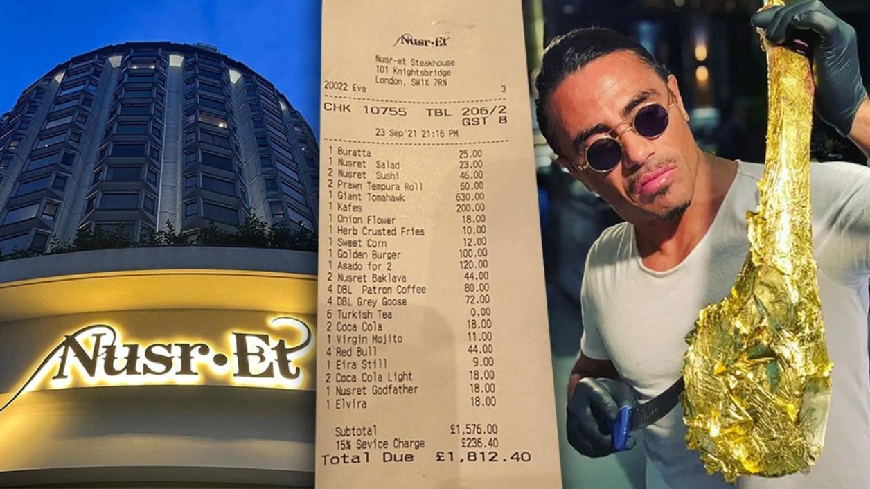 Salt Bae: Αντιδράσεις για τις τιμές στο νέο του εστιατόριο στο Λονδίνο