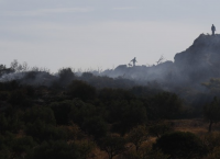 Οριοθετήθηκε η πυρκαγιά στην Κακιά Θάλασσα Κερατέας