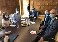 Χρίστος Δήμας: Συνάντηση με στελέχη της Ευρωπαϊκής Τράπεζας Επενδύσεων για αναβάθμιση των ερευνητικών κέντρων
