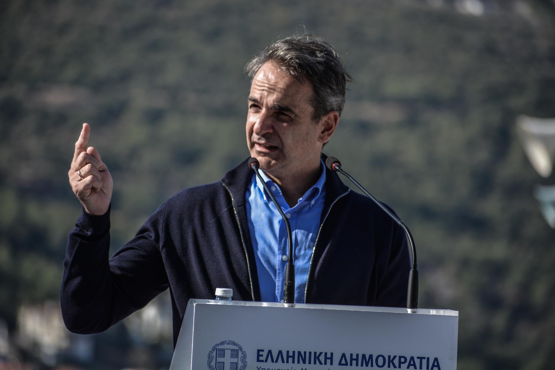 Μητσοτάκης από Σάμο: Βαθύτατα ευρωπαϊκό το μεταναστευτικό πρόβλημα
