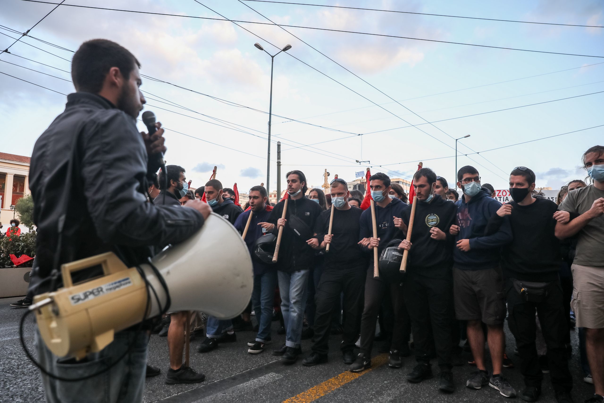 Πανεκπαιδευτικό συλλαλητήριο: Επεισόδια στο κέντρο της Αθήνας