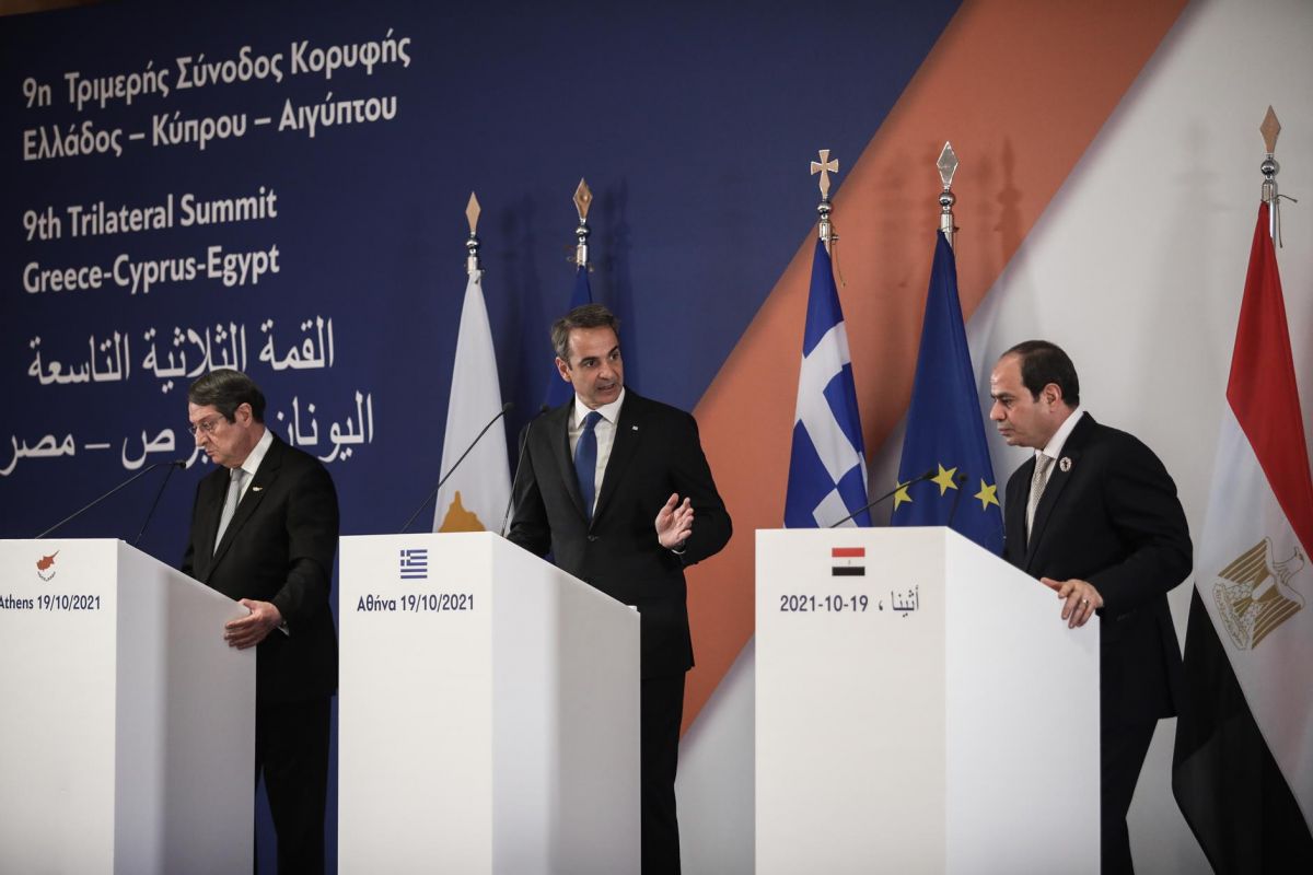 Τριμερής: Αυστηρά μηνύματα στην Τουρκία στην Κοινή Διακήρυξη Μητσοτάκη – Αναστασιάδη – Σίσι