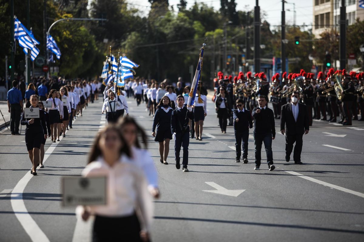 28η Οκτωβρίου: Μαθητική παρέλαση ξανά μετά από δύο χρόνια στην Αθήνα