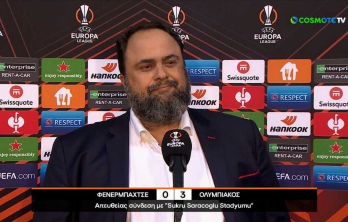 Μαρινάκης: «Ελλάδα-Θρύλος-θρησκεία μέσα στην Τουρκία
