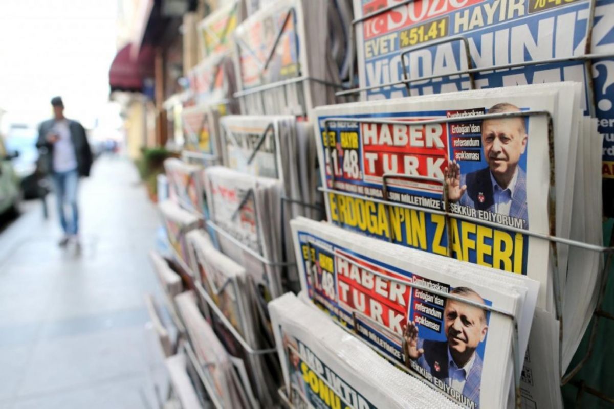 Τουρκικά ΜΜΕ: To 95% ελέγχεται από επιχειρήσεις που πρόσκεινται στον Ερντογάν