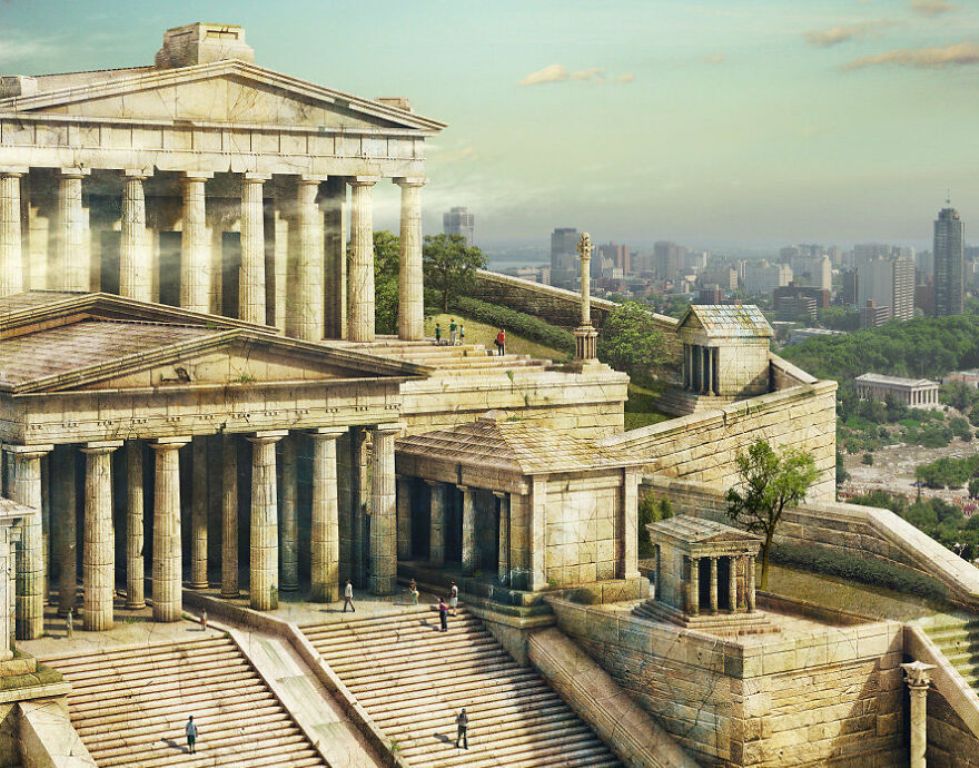 Αρχαία μνημεία προσαρμένα στο σήμερα – Πως θα ήταν