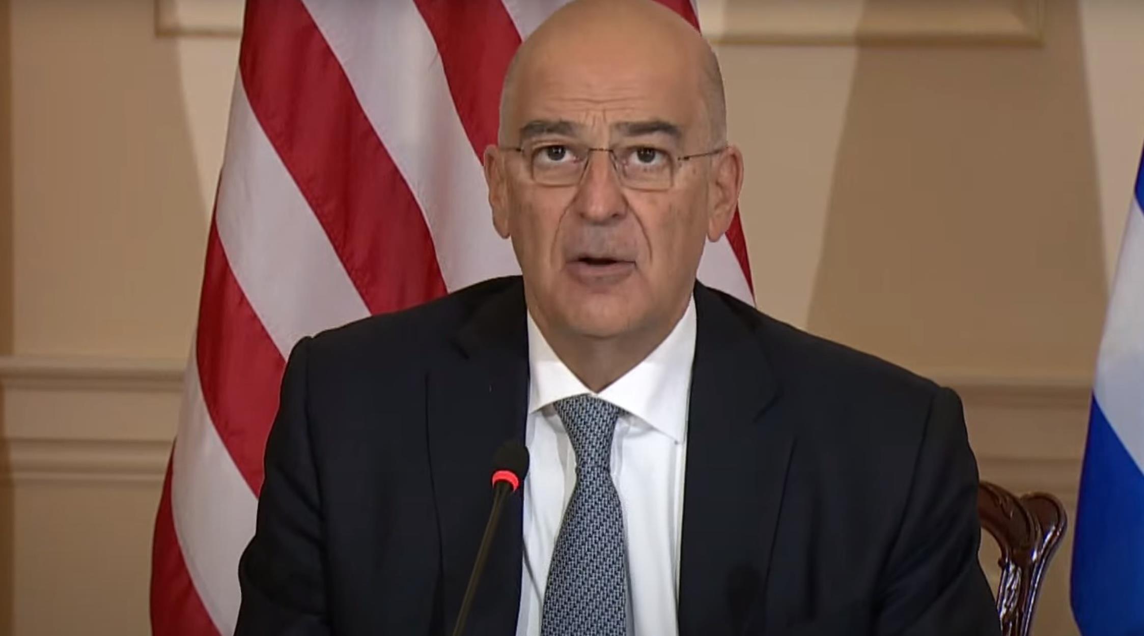 Δένδιας: Η Τουρκία απειλεί την Ελλάδα με πόλεμο αν ασκήσει τα κυριαρχικά της δικαιώματα