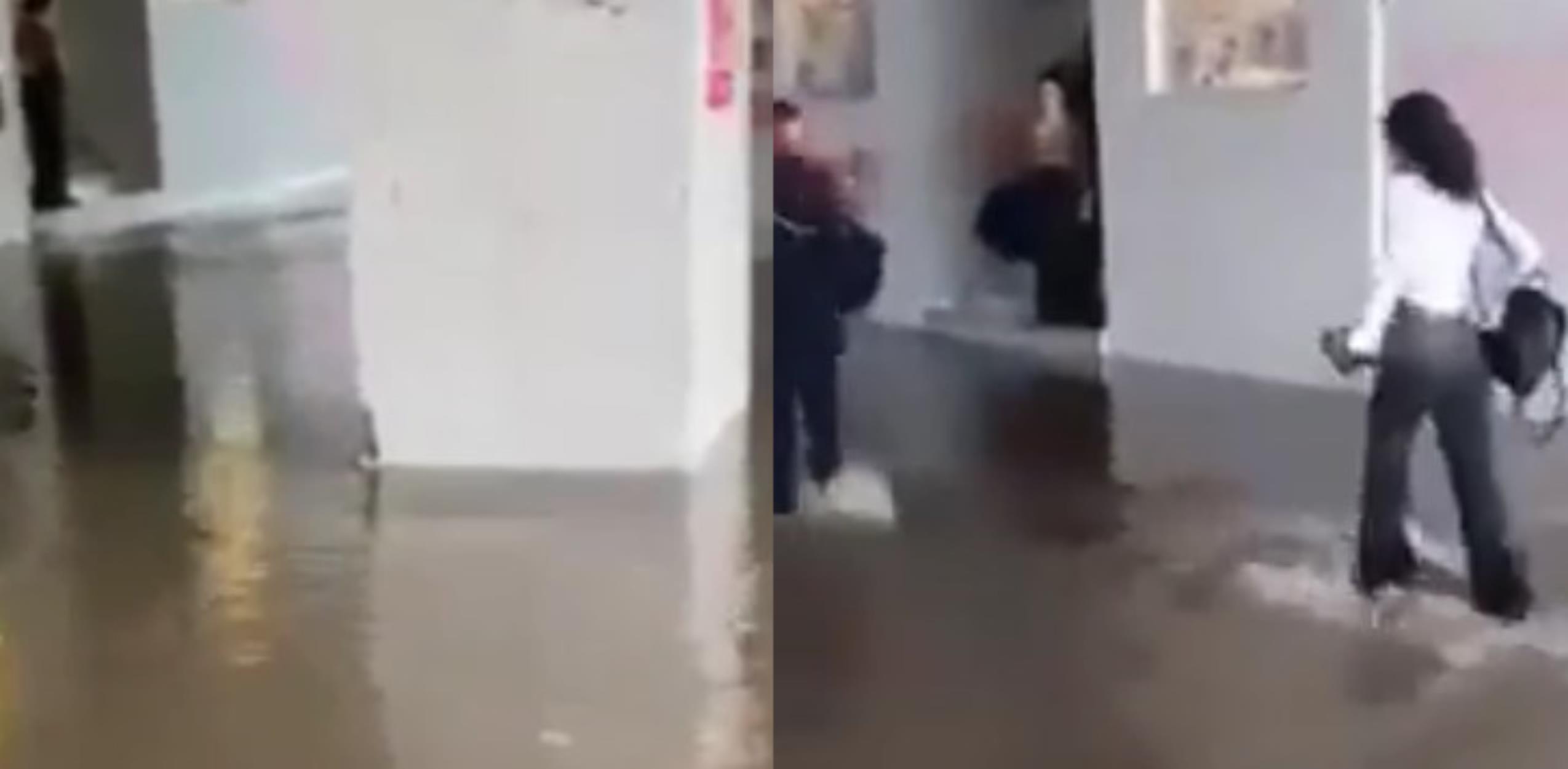 Κακοκαιρία «Μπάλλος»: Απίστευτες εικόνες από πλημμυρισμένα πανεπιστήμια