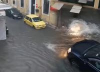 Κακοκαιρία Αθηνά: Πλημμύρισαν δρόμοι στην Κέρκυρα